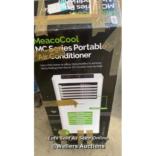 5099 - MEACO COOL 9000R AIR CONDITIONER / POWERS UP NOT FULLY TESTED, MINIMAL IF ANY SIGNS OF USE