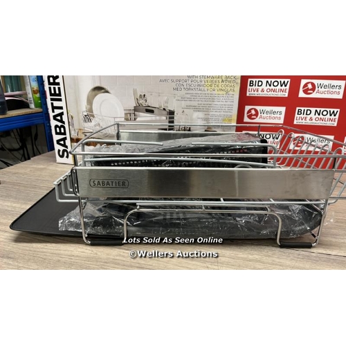 4265 - SABATIER EXPANDABLE DISHRACK / MINIMAL, IF ANY SIGNS OF USE / C26