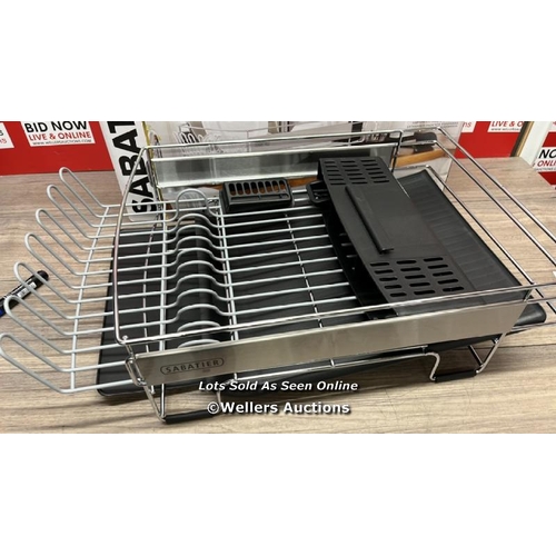 4266 - SABATIER EXPANDABLE DISHRACK / MINIMAL, IF ANY SIGNS OF USE / C26