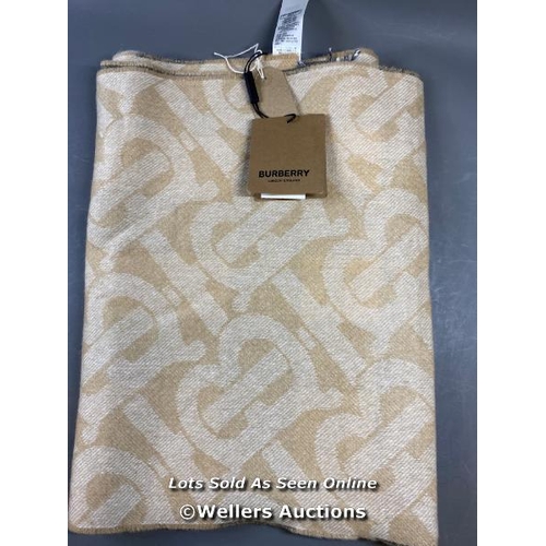 9526 - NEW BURBERRY SCARF ARCHIVE BEIGE