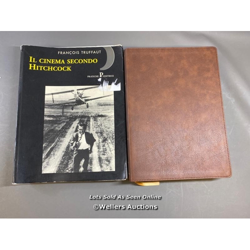 9548 - X1 THOMPSON CHAIN-REFERENCE BIBLE AND X1 IL CINEMA SECONDO HITCHCOCK BOOK
