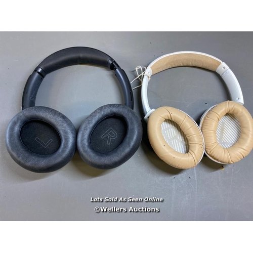 9633 - X1 BOSE HEADPHONES AND X1 ANKER SOUNDCORE LIFE Q30 HEADPHONES