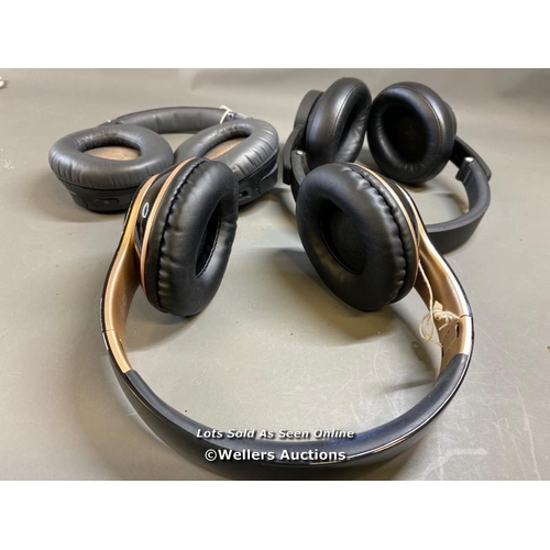 9637 - X3 HEADPHONES INCL. SONY WH-CH700N AND 6S