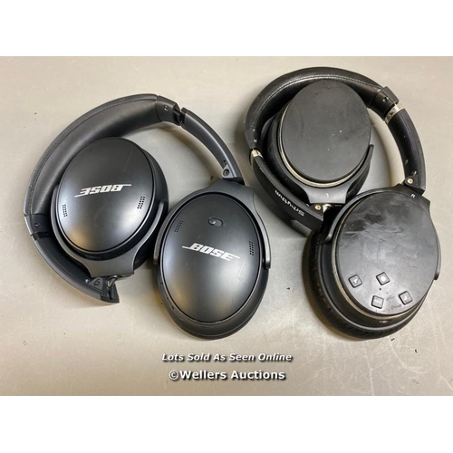 9638 - X1 BOSE HEADPHONES MODEL 437310 AND X1 SRHYTHM HEADPHONES