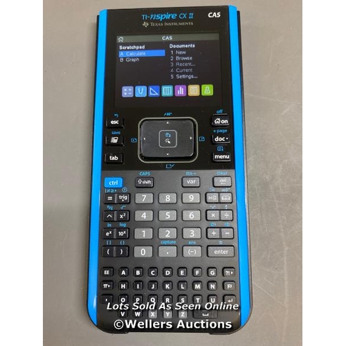 9649 - X1 TEXAS INSTRUMENTS TI-NSPIRE CX II CALCULATOR