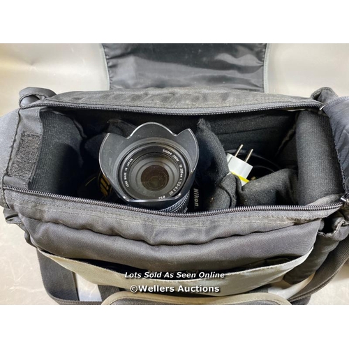 9654 - X1 NIKON D40 DIGITAL CAMERA SN: 7466858 WITH SIGMA DC 18-200MM LENS, X1 NIKON SPEEDLIGHT SB-800, X1 ... 