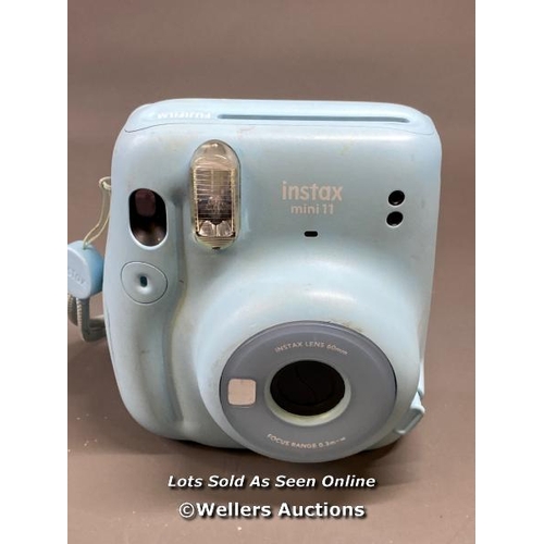 9657 - X1 INSTAX MINI 11 INSTANT CAMERA, X1 DIGITAL CAMERA AND X1 VIVITAR DVR 638HD CAMERA