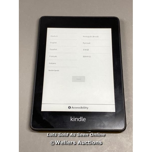 9682 - AMAZON KINDLE PAPERWHITE / PQ94WIF / RESTORED TO FACTORY DEFAULTS