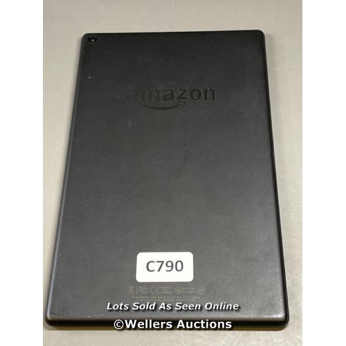 9687 - AMAZON FIRE HD 10 - 7TH GEN (2017) / SL056ZE / RESTORED TO FACTORY DEFAULTS