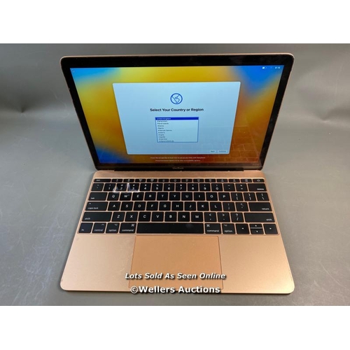 9708 - APPLE MACBOOK 12