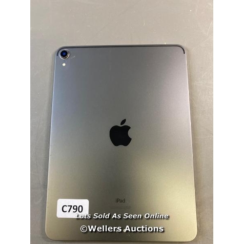 9630 - APPLE IPAD PRO (11) / A1980 / 64GB / SERIAL: DMPZK2P6KD6J / I-CLOUD (ACTIVATION) UNLOCKED / RESTORED... 