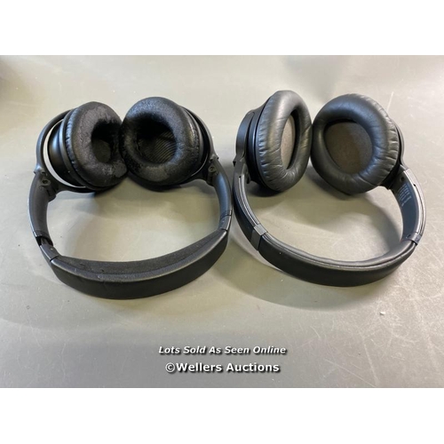 9639 - X1 SONY HEADPHONES MODEL WH-CH700N AND X1 BOSE HEADPHONES MODEL 425948