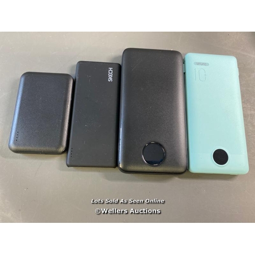 9657 - X4 POWER BANKS INCL. SKECH AND VRURC