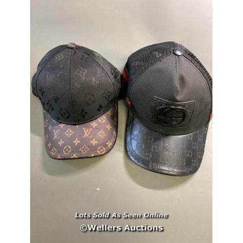 9690 - LOUIS VUITTON CAP AND GUCCI CAP