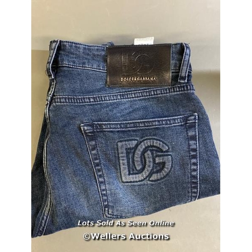 9706 - X2 DOLCE AND GABBANA JEANS TROUSERS SIZES 46 AND 48