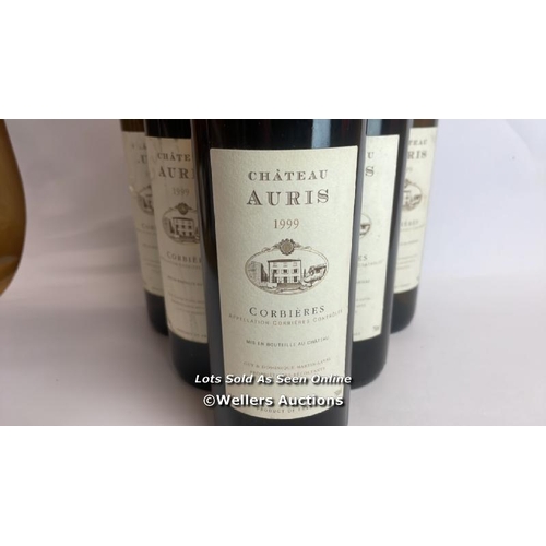 20 - Six bottles of 1999 Chateau Auris Corbieres, Mis En Boutille Au Chateau, 75cl, 12.5% vol / Please se... 