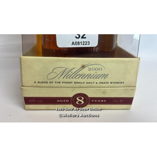 32 - Bell's Extra Special 2000 Millenium Water of Life Whisky, Aged 8 Years, 70cl, 40% vol, In original b... 