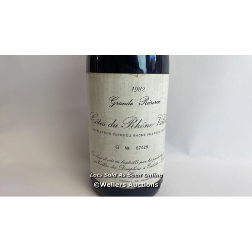 4 - 1982 Grande Reserve Cotes Du Rhone Villages, G No 67029, 75cl, 13% vol / Please see images for fill ... 