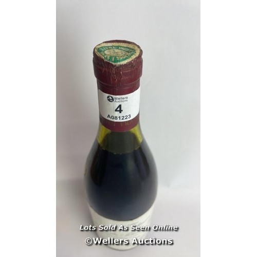 4 - 1982 Grande Reserve Cotes Du Rhone Villages, G No 67029, 75cl, 13% vol / Please see images for fill ... 