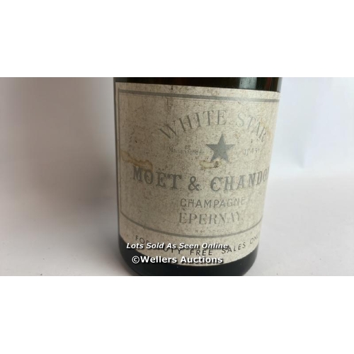 41 - White Star Moet & Chandon Champagne Epernay, 75cl, NM3342272 / Please see images for fill level and ... 