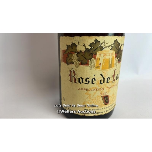 43 - 1974 Rose De Loire, 73cl, No vol indicated / Please see images for fill level and general condition.... 