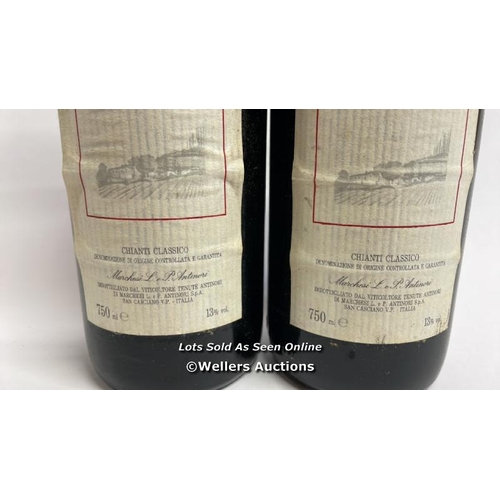 48 - Two bottles of 1985 Peppoli Chianti Classico, 75cl, 13% vol / Please see images for fill level and g... 