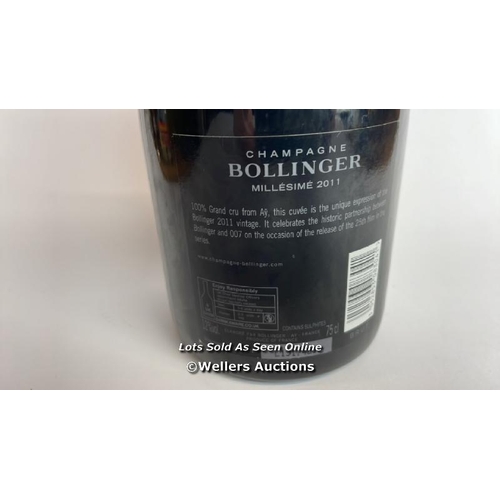 53 - 2011 007 Bollinger Champagne, Millesime, 75cl, 12% vol / Please see images for fill level and genera... 