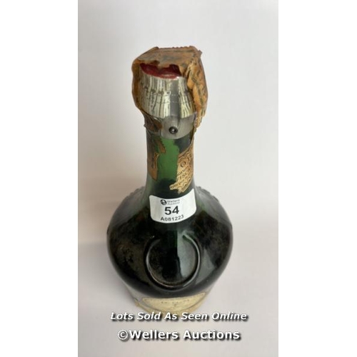 54 - D.O.M Benedictine Liquer / Please see images for fill level and general condition. Please be aware t... 