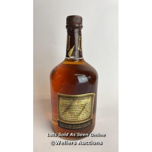 62 - Chivas Regal Blended Scotch Whisky, Aged 12 years, 1L, 86 Proof / Please see images for fill level a... 