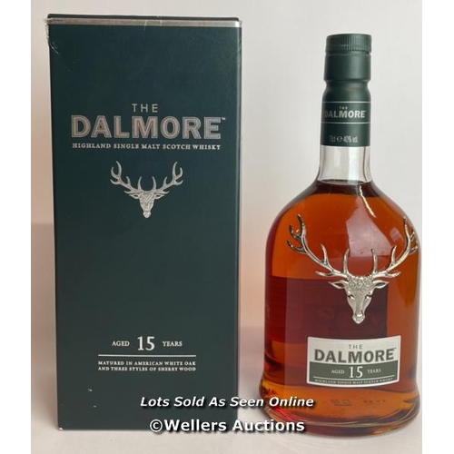 63 - The Dalmore Highland Single Malth Scotch Whisky, Aged 15 years, 70cl, 40% vol, In original box / Ple... 