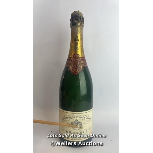 77 - Seven bottles of 1952 Krug & Co Reims Champagne Private Cuvee, Extra Sec, 3.042.212, With original p... 