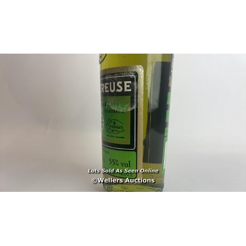 80 - Chartreuse Liquer, 50cl, 55% vol / Please see images for fill level and general condition. Please be... 