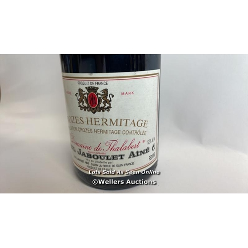 9 - 2002 Millesime Crozes Hermitage Paul Jaboulet Aine, 75cl, 12.5% VOL / Please see images for fill lev... 