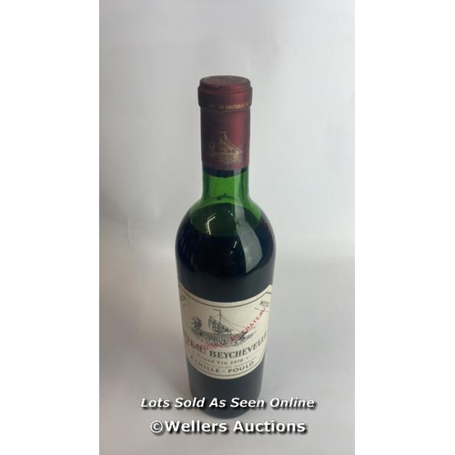 91 - Eight bottles of 1970 Chateau Beychevelle, Mis En Boutille Au Chateau, 75cl, In original wooden crat... 