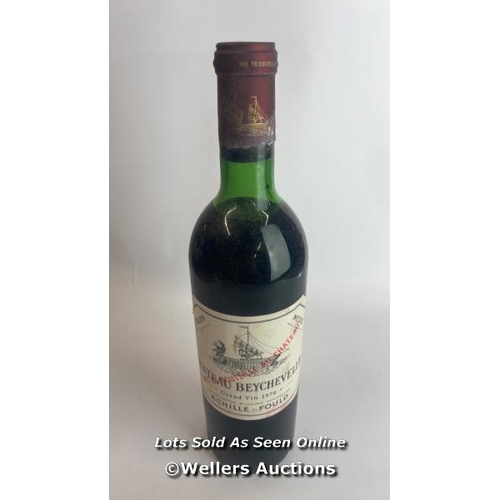 91 - Eight bottles of 1970 Chateau Beychevelle, Mis En Boutille Au Chateau, 75cl, In original wooden crat... 