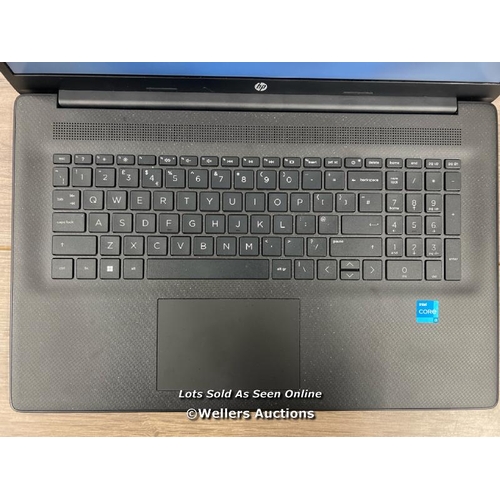 8065 - HP17-CN0009NA LAPTOP - 17.3IN FHD,�INTEL CORE I3, 8GB RAM, 256GB STORAGE / APPEARS NEW, OPEN BOX, PO... 