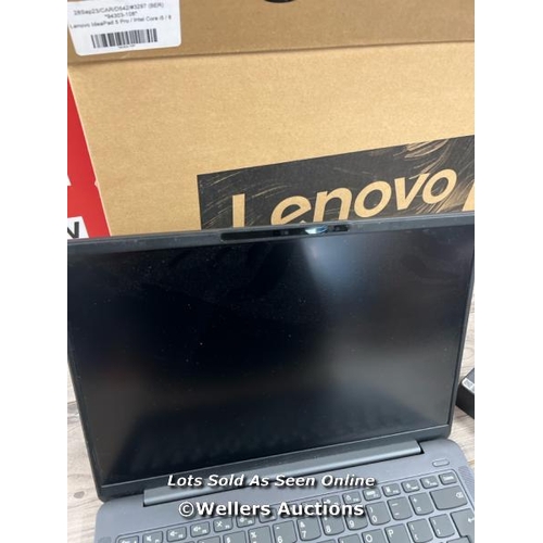 8070 - LENOVO IDEAPAD 5 PRO / INTEL CORE I5 / 8GB RAM / 512GB SSD / 14 INCH LAPTOP / 82L300GLUK, POWERS UP ... 