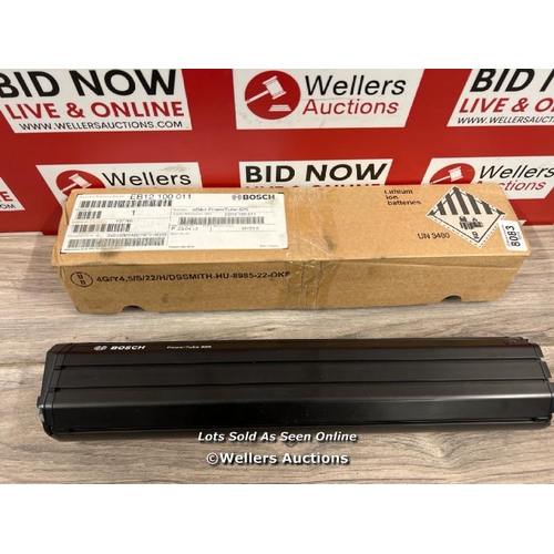 8083 - BOSCH POWER TUBE BATTERY 625 WH VERTICAL / MINIMAL SIGNS OF USE