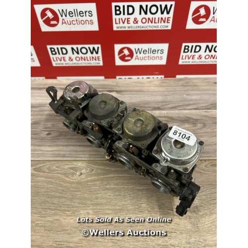 8104 - YAMAHA XJ 600S DIVERSION CARBURETTORS