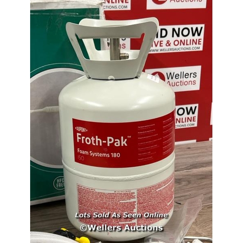 8133 - FROTH-PAK DIY SPRAY FOAM INSULATION KIT FOR CONDENSATION, INSULATION / NEW