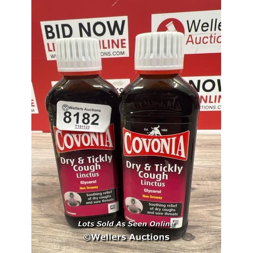 8182 - COVONIA DRY & TICKLY COUGH LINCTUS 300ML SOOTHING RELIEF OF DRY COUGHS AND SORE