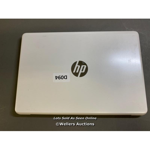 9577 - HP STREAM LAPTOP / 4GB RAM / 64GB HD / CELERON N4120 @ 1.10GHZ / SN: 5CD2301T0L / PROFESSIONALLY WIP... 