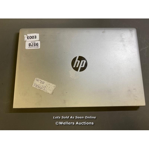 9578 - HP PROBOOK 440 G8 / 8GB RAM / 256GB HD / I5-1135G7 @ 2.40GHZ / SN: 5CD1310R4D / PROFESSIONALLY WIPED... 