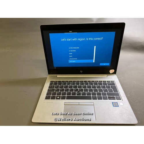 9579 - HP ELITEBOOK 830 G6 / 8GB RAM / 128GB HD / I5-8365U @ 1.60GHZ / SN: 5CG01415SL / PROFESSIONALLY WIPE... 