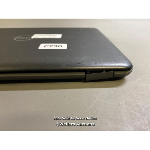 9581 - DELL LATITUDE 3190 / 4GB RAM / 64GB HD / CELERON N4120 @ 1.10GHZ / SN: GNFQ2J3 - CHASSIS DAMAGED / P... 