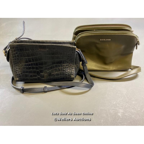 9764 - X1 RADLEY CROSSBODY BAG AND X1 DAVID JONES BAG