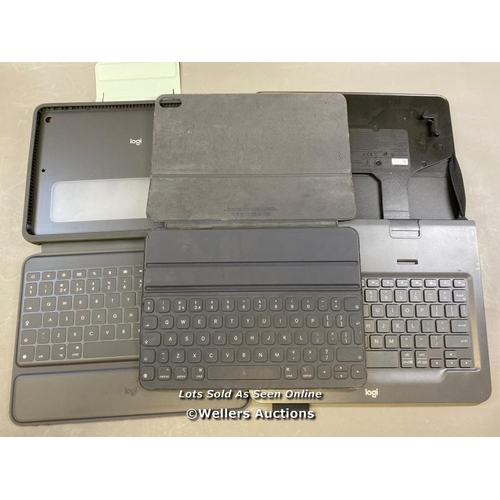 9785 - X3 KEYBOARDS INCL. APPLE A2038 AND LOGITECH