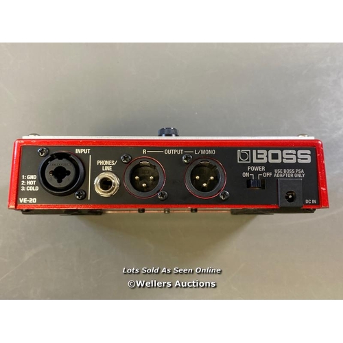 9786 - BOSS VOCAL PERFORMER VE-20 VOCAL PROCESSOR