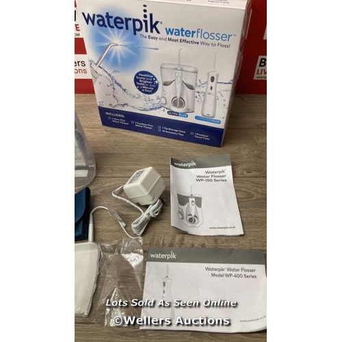 6488 - WATERPIK WATER FLOSSER / POWERS UP / SIGNS OF USE / B16