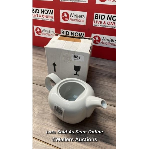 7630 - JOHN LEWIS TEAPOT / MISSING LID / SIGNS OF USE / H71